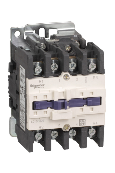 Schneider LC1D80008P7 Tesys D 230V AC 2NA+2NK 4P Ac1 125A Kontaktör