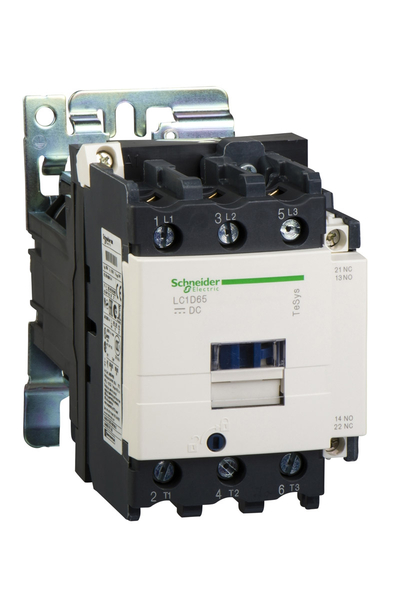Schneider LC1D806BD Tesys D 440V 80A 24VDC Bobinli Kontaktör