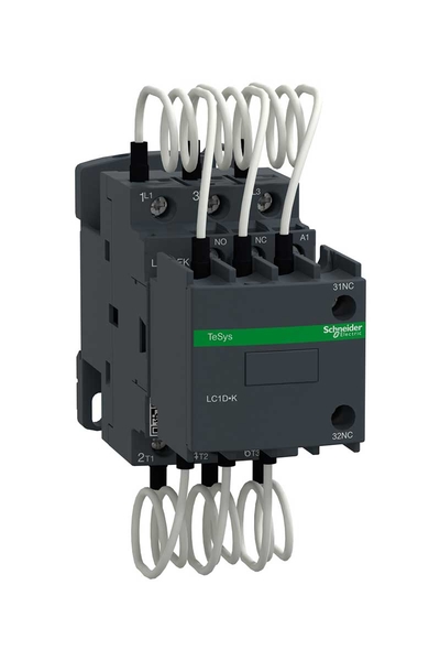 Schneider LC1DFKB7 Tesys D 24V 12.5kVAR Kompanzasyon Kontaktörü