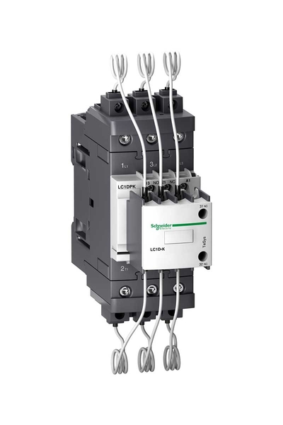 Schneider LC1DPKM7 Tesys D 220V AC 30kVAR Kompanzasyon Kontaktörü