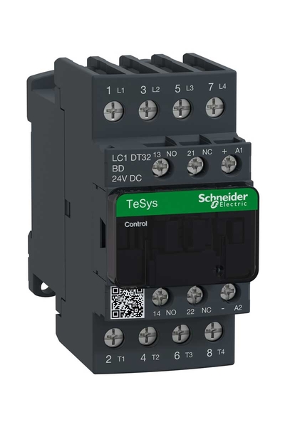 Schneider Electric - Schneider LC1DT32BD Tesys D 24V DC 4NA 4P Ac1 32A Kontaktör