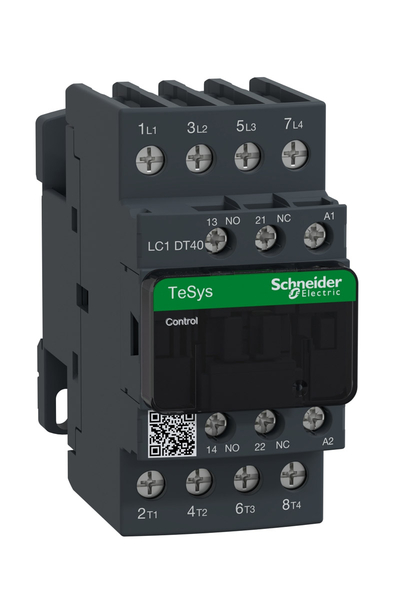 Schneider LC1DT40P7 Tesys D 230V AC 4NA 4P Ac1 40A Kontaktör - Thumbnail
