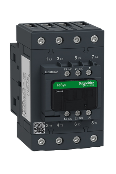 Schneider Electric - Schneider LC1DT80AE7 Tesys D 48V AC 4NA 4P Ac1 80A Kontaktör
