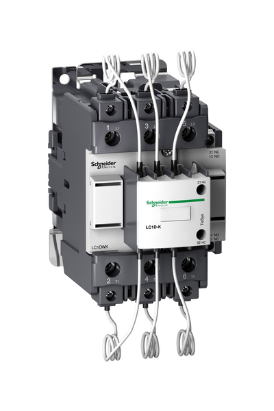Schneider LC1DWK12P7 Tesys D 230V AC 63kVAR Kompanzasyon Kontaktörü