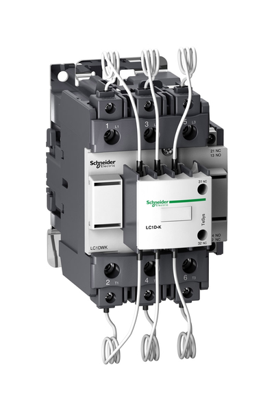 Schneider LC1DWK12V7 Tesys D 400V AC 63kVAR Kompanzasyon Kontaktörü
