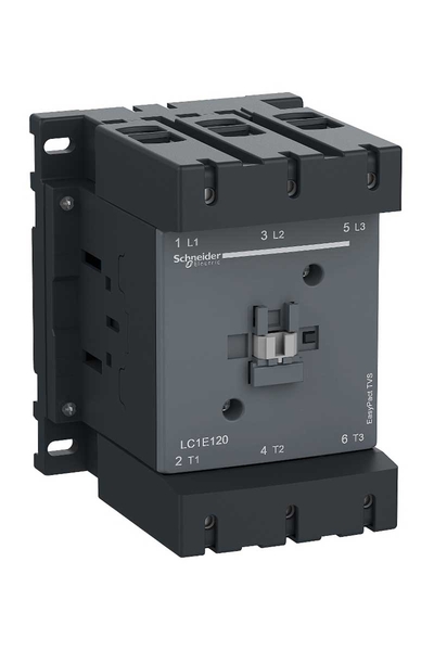 Schneider LC1E120B5 EASYPACT TVS 3P 12A 24VAC 50Hz 1NA+1NK Kontaktör