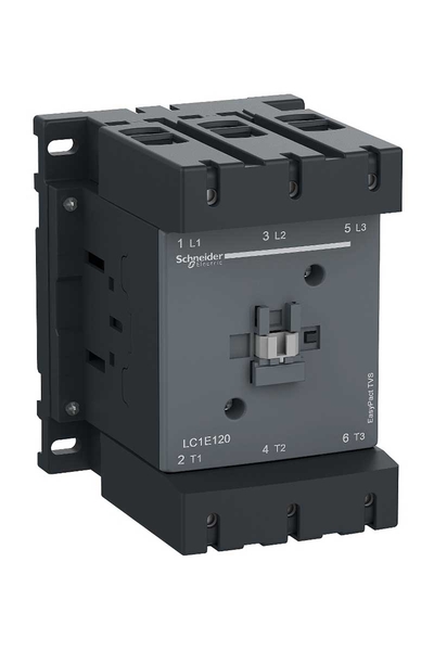 Schneider LC1E160M5 EASYPACT TVS 3P 160A 220VAC 50Hz 1NA+1NK Kontaktör