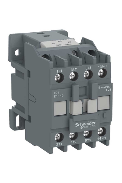 Schneider LC1E1810M7 EASYPACT TVS 3P 18A 220VAC 1NA Kontaktör Schneider LC1E1810M7 EASYPACT TVS 3P 18A 220VAC 1NA Kontaktör