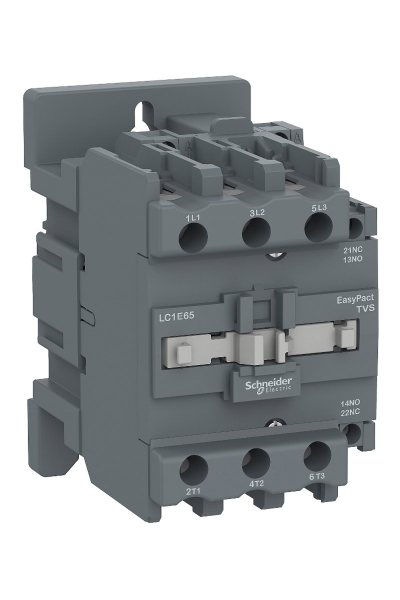 Schneider Electric - Schneider LC1E65M5 220VAC 30kW 1NK+1NA Kontaktör Schneider Electric - Schneider LC1E65M5 220VAC 30kW 1NK+1NA Kontaktör