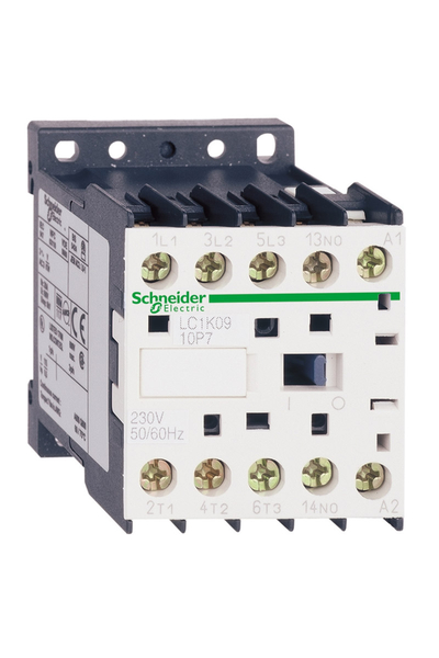 Schneider LC1K0601F7 Tesys K 110V AC 1NK 3P Ac3 6A Kontaktör