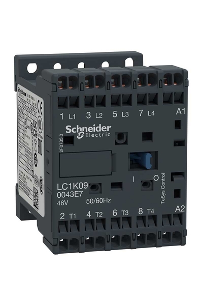 Schneider LC1K090043E7 Tesys K 48V AC 4NA 4P Ac1 20A Kontaktör