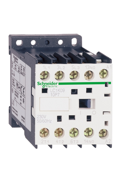Schneider LC1K0910P7 Tesys K 230V AC 1NA 3P Ac3 9A Kontaktör