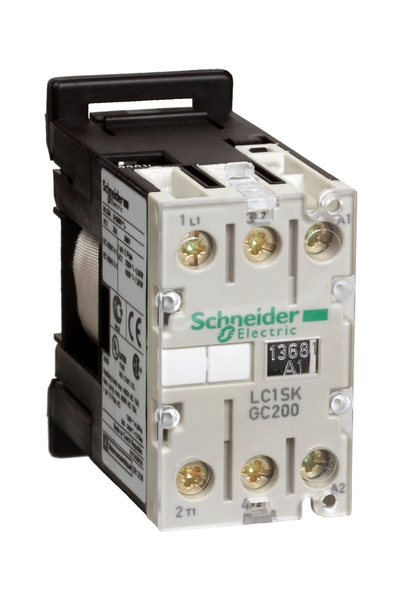 Schneider Electric - Schneider LC1SKGC200M7 Tesys Sk 220V AC 2P Ac3 5A Mini Kontaktör Schneider Electric - Schneider LC1SKGC200M7 Tesys Sk 220V AC 2P Ac3 5A Mini Kontaktör