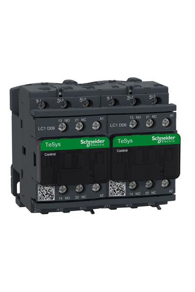 Schneider LC2D09F7 Tesys D 110V AC 9A Ac3 Envensör Kontaktör