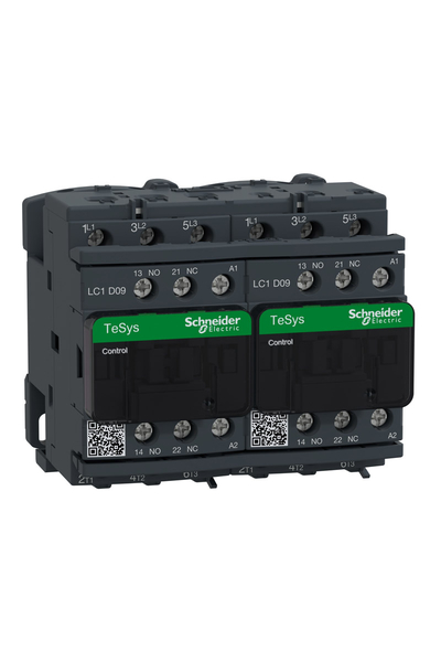 Schneider LC2D09M7 Tesys D 220V AC 9A Ac3 Envensör Kontaktör