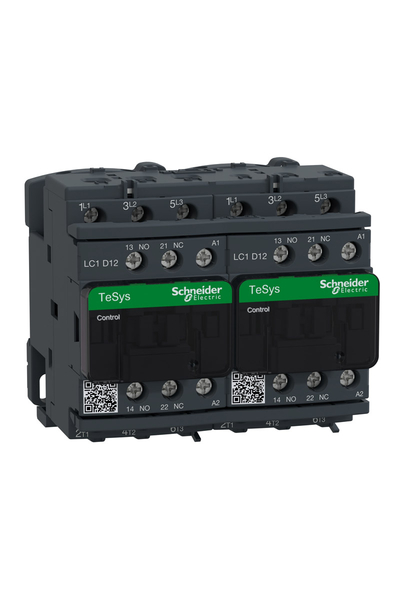 Schneider LC2D12M7 Tesys D 440V 12 A 220VAC Bobinli Dönüşlü Kontaktör