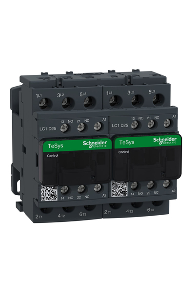 Schneider LC2D25M7 Tesys D 220V AC 25A Ac3 Envensör Kontaktör