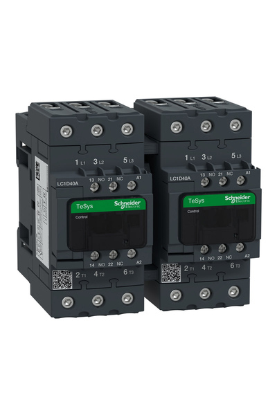Schneider LC2D40AM7 Tesys D 220V AC 40A Ac3 Envensör Kontaktör