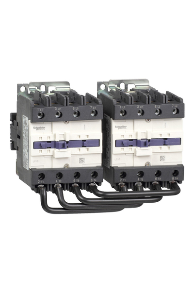 Schneider LC2D80004P7 Tesys 440V 125A Ac1 4P 230V AC Bobinli Enversör Kontaktörü
