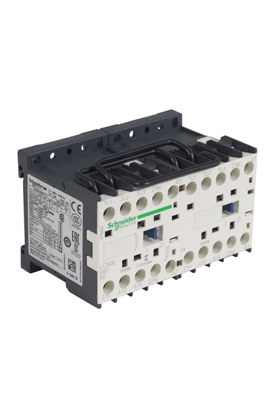 Schneider LC2K0601B7 Tesys K 24V AC 1NK 3P Ac3 6A Envensör Kontaktör