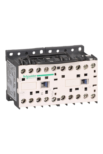 Schneider LC2K0610M7 Tesys K 220-230V AC Bobinli 440V 3P 3NA Ac3 6A Enversör Kontaktör