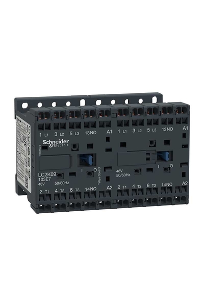 Schneider LC2K09103E7 Tesys K 48V AC 1NA 3P Ac3 9A Envensör Kontaktör