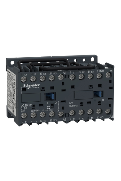 Schneider LC2K1201M7 Tesys K 3P 3NA 440V 12A 220-230 VAC Bobinli Kontaktör