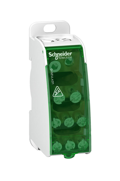 Schneider Electric - Schneider LGY112510 1P 125A 10 Delikli Vidalı Dağıtım Kutusu