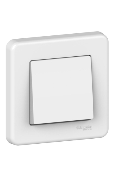 Schneider Electric - Schneider LNA0500321 Leona 10AX Beyaz Çerçeveli Permütatör