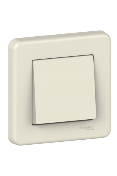 Schneider Electric - Schneider LNA0500323 Leona 10AX Krem Çerçeveli Permütatör
