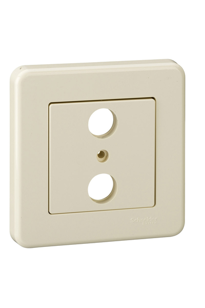 Schneider LNA3400523 Leona Krem Çerçeveli TV/R-TV/SAT Prizler İçin Kapak