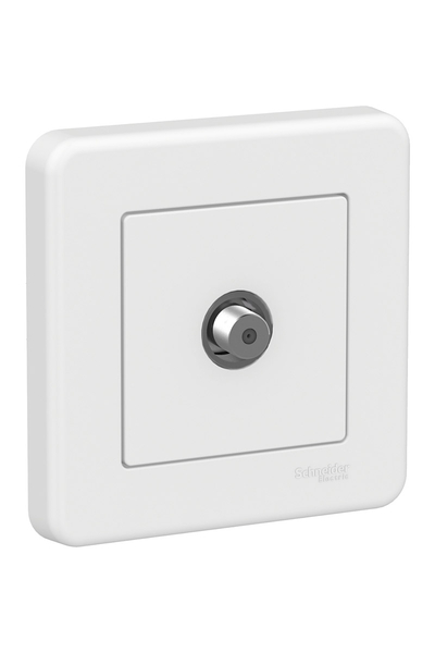 Schneider Electric - Schneider LNA3700121 Leona 4Db Beyaz Çerçeveli SAT Geçişli Priz Schneider Electric - Schneider LNA3700121 Leona 4Db Beyaz Çerçeveli SAT Geçişli Priz