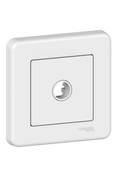 Schneider LNA5500121 Leona Beyaz Çerçeveli Kablo Çıkışı