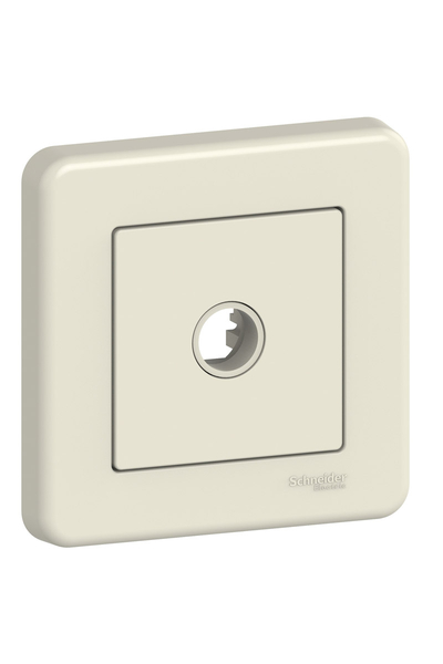 Schneider LNA5500123 Leona Krem Çerçeveli Kablo Çıkışı