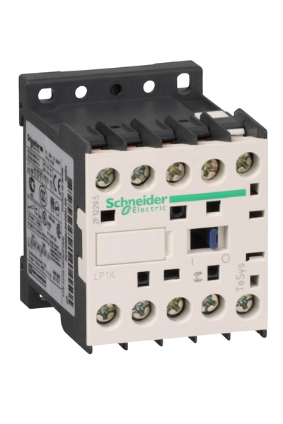 Schneider LP1K0610MD Tesys K 220V DC Bobinli 440V 3P 3NA Ac3 6A Kontaktör