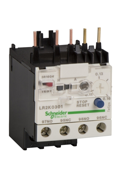 Schneider Electric - Schneider LR2-K0306 0.8-1.2A K Serisi Termik Röle Schneider Electric - Schneider LR2-K0306 0.8-1.2A K Serisi Termik Röle