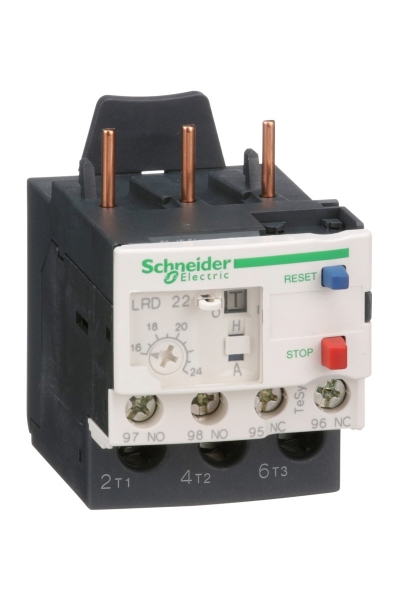 Schneider Electric - Schneider LRD-22 16-24A Termik Röle Schneider Electric - Schneider LRD-22 16-24A Termik Röle