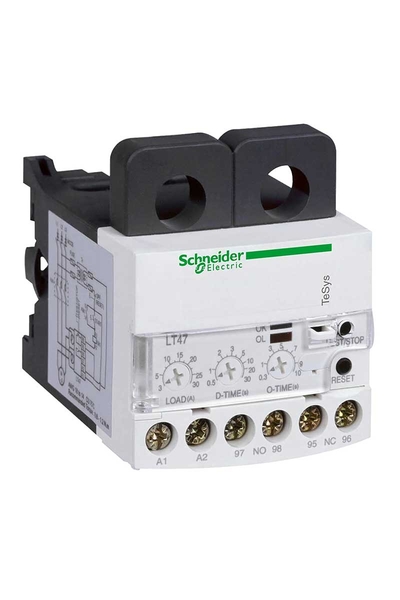 Schneider Electric - Schneider LT4706BS Tesys Lt47 24V AC/DC 0.5-6A Elektronik Termik Röle