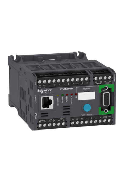Schneider LTMR08PBD Tesys T 0.4 8A 24VDC Profibus Dp 6 Logic İnputs 3 Relay Logic Outputs Motor Kontrolörü - Thumbnail