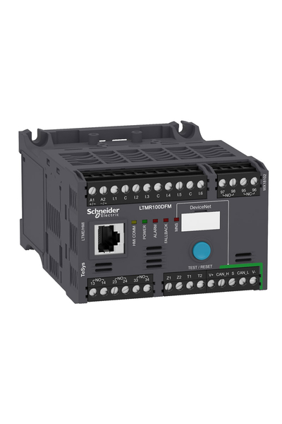 Schneider LTMR100DFM Tesys T 100A 100 240VAC Devicenet 6 Logic İnputs 3 Relay Logic Outputs Motor Kontrolörü - Thumbnail