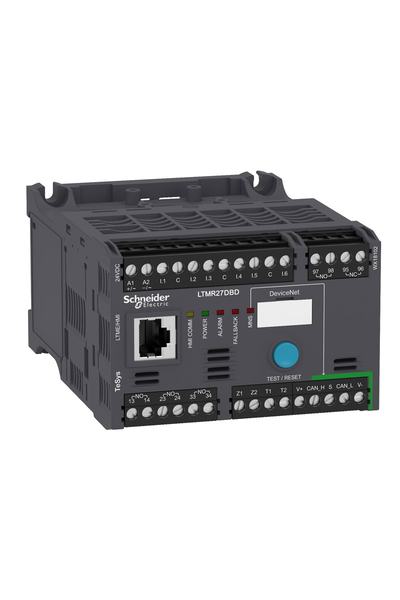 Schneider LTMR27DBD Tesys T 1.35 27A 24VDC Devicenet 6 Logic İnputs 3 Relay Logic Outputs Motor Kontrolörü - Thumbnail