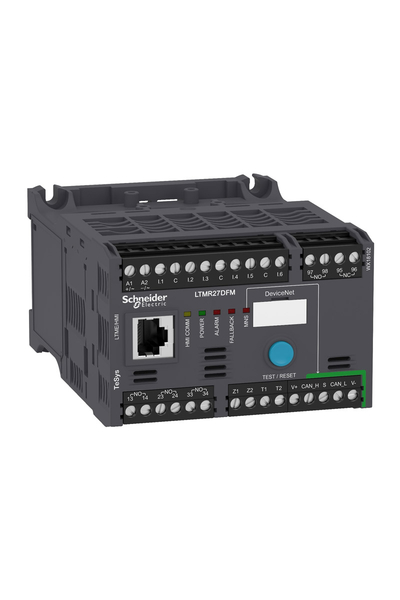 Schneider LTMR27DFM Tesys T 1.35 27A 240VAC Devicenet 6 İnputs 3 Relay Outputs Motor Kontrolörü - Thumbnail