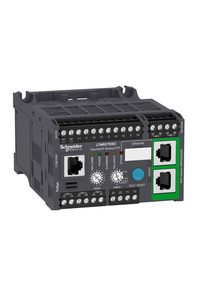 Schneider LTMR27EBD Tesys T 1.35A 27A 24VDC Ethernet/Ip Modbus/Tcp 6 İnputs 3 Logic Outputs Motor Kontrolörü - Thumbnail