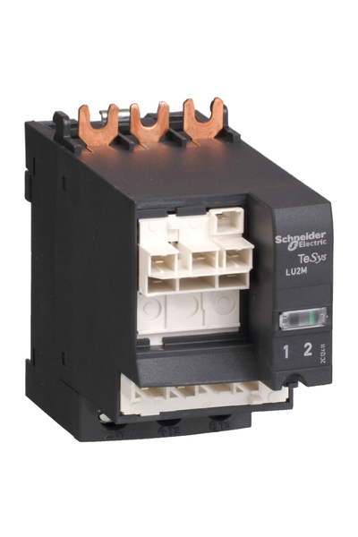 Schneider LU2MB0FU Lu2M 110-240V DC/AC 32A 50-60Hz Doğrudan Montajlı Değiştirici Blok