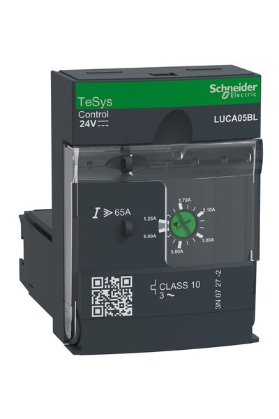Schneider LUCA05BL Tesys U 24V DC 1.25-5A Standart Kontrol Ünitesi