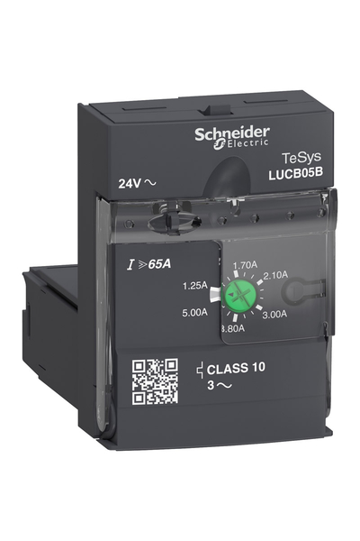 Schneider Electric - Schneider LUCB05B Tesys U 24V AC 1.25-5A İleri Seviye Kontrol Ünitesi