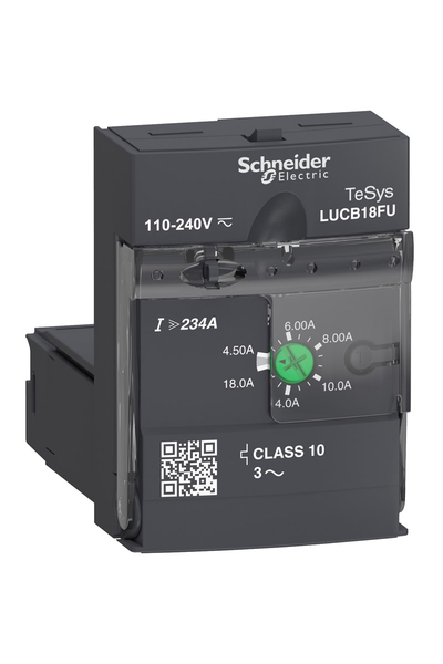 Schneider LUCB18FU Tesys U 110-220V AC/Dc 4.5-18A İleri Seviye Kontrol Ünitesi