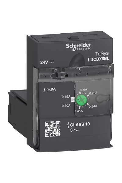 Schneider LUCBX6BL Tesys U 24V DC 0.15-0.6A İleri Seviye Kontrol Ünitesi - Thumbnail
