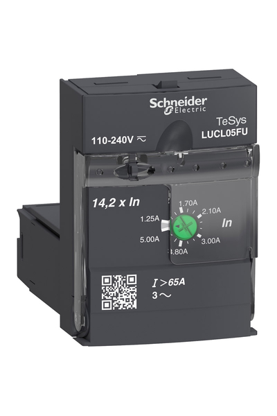 Schneider LUCL05FU 1.25-5A 110-220VDC/AC Manyetik Kontrol Ünitesi