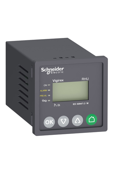 Schneider Electric - Schneider LV481001 Vıgırex Rhus 220/240AC 50/60Hz 30mA 30A 0-4.5Sn Gecikmeli Kaçak Akım İzleme Rölesi